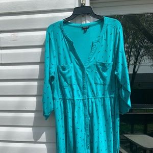 Size 1 Torrid Feather Dress